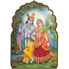 "Radha Krishna Chroma" T-Shirt